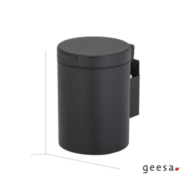 GEESA STANDARD-HOTELIA WALL-MOUNTED METAL FILE BOX 3LT BLACK MATT