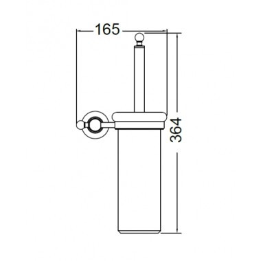 PERFORMA DESIGN VICTORIA ΕΠΙΤΟΙΧΟ ΜΕΤΑΛΛΙΚΟ/ΠΟΡΣΕΛΑΝΙΝΟ ΠΙΓΚΑΛ ΜΠΑΝΙΟΥ BRONZE/WHITE 