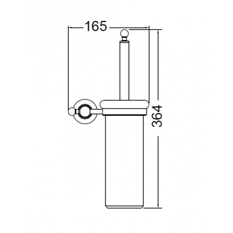 PERFORMA DESIGN VICTORIA ΕΠΙΤΟΙΧΟ ΜΕΤΑΛΛΙΚΟ/ΠΟΡΣΕΛΑΝΙΝΟ ΠΙΓΚΑΛ ΜΠΑΝΙΟΥ CHROME/WHITE 