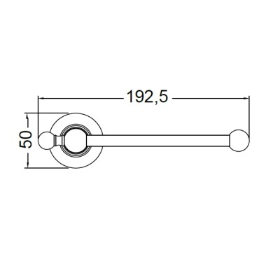 PERFORMA DESIGN VICTORIA ΕΠΙΤΟΙΧΗ ΜΕΤΑΛΛΙΚΗ ΧΑΡΤΟΘΗΚΗ CHROME 