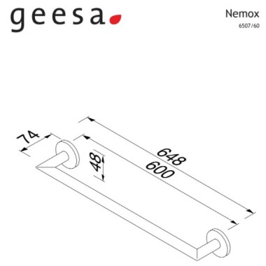 GEESA NEMOX ΜΕΤΑΛΛΙΚΗ ΠΕΤΣΕΤΟΚΡΕΜΑΣΤΡΑ GOLD BRUSHED, 6507/60-201