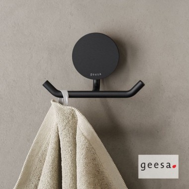 GEESA OPAL ΔΙΠΛΟ ΕΠΙΤΟΙΧΙΟ ΜΕΤΑΛΛΙΚΟ ΑΓΚΙΣΤΡΟ BLACK MATT, 7215-400