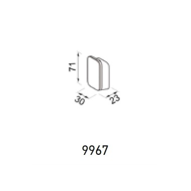 GEESA CRAFT ΑΓΚΙΣΤΡΟ ΜΟΝΟ, CHROME, 9967-100