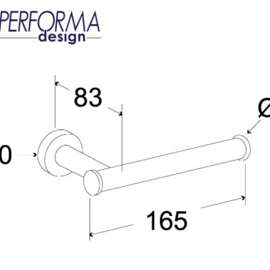 PERFORMA DESIGN WISH ΕΠΙΤΟΙΧΙΑ ΜΕΤΑΛΛΙΚΗ ΧΑΡΤΟΘΗΚΗ BRONZE BRUSHED 