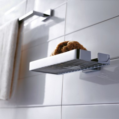 LANGBERGER SERIES 123 ΕΠΙΤΟΙΧΙΑ ΜΕΤΑΛΛΙΚΗ ΣΑΠΟΥΝΟΣΠΟΓΓΟΘΗΚΗ, CHROME, 21280-60B