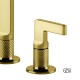 GESSI INCISO ΜΠΑΤΑΡΙΑ ΚΟΥΖΙΝΑΣ 3 ΟΠΩΝ GOLD PVD 