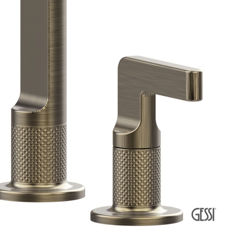 GESSI INCISO ΜΠΑΤΑΡΙΑ ΚΟΥΖΙΝΑΣ 3 ΟΠΩΝ ANTIQUE BRASS 