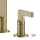 GESSI INCISO ΜΠΑΤΑΡΙΑ ΚΟΥΖΙΝΑΣ 3 ΟΠΩΝ BRASS BRUSHED PVD 