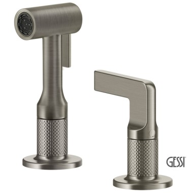 GESSI INCISO ΜΠΑΤΑΡΙΑ ΚΟΥΖΙΝΑΣ 4 ΟΠΩΝ INOX FINISH