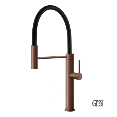  GESSI KITCHEN FAUCET COPPER BRUSHED PVD 60010-708