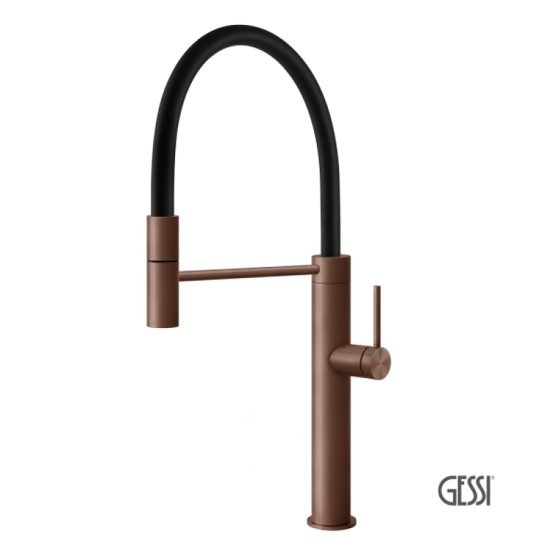 GESSI ΜΠΑΤΑΡΙΑ ΚΟΥΖΙΝΑΣ COPPER BRUSHED PVD 60010-708