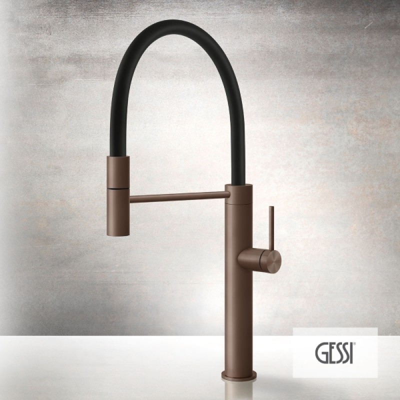 GESSI ΜΠΑΤΑΡΙΑ ΚΟΥΖΙΝΑΣ COPPER BRUSHED PVD 60010-708