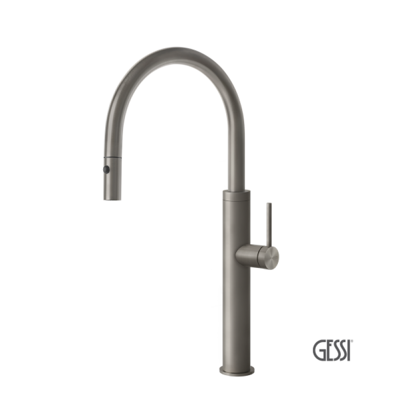 GESSI ΜΠΑΤΑΡΙΑ ΚΟΥΖΙΝΑΣ STEEL BRUSHED 60022-239