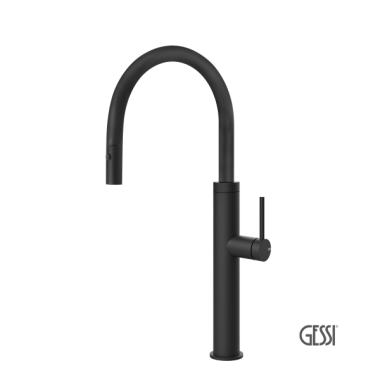 GESSI ΜΠΑΤΑΡΙΑ ΚΟΥΖΙΝΑΣ BLACK MATTE 60022-299