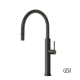 GESSI ΜΠΑΤΑΡΙΑ ΚΟΥΖΙΝΑΣ BLACK METAL BRUSHED PVD 60022-707