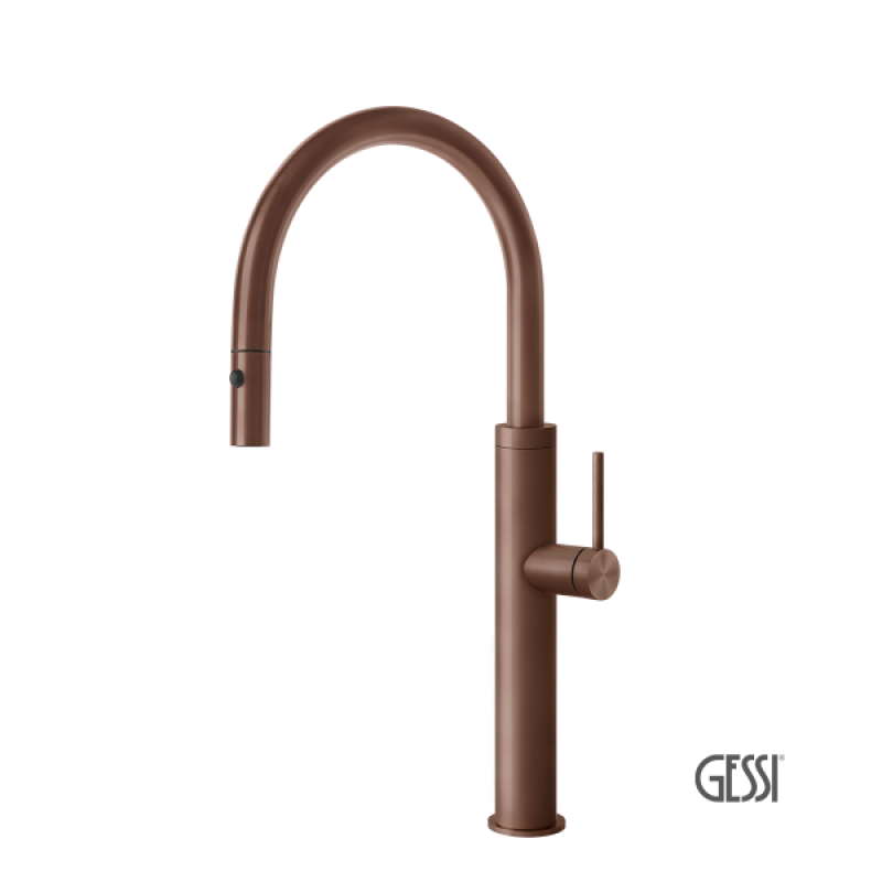 GESSI ΜΠΑΤΑΡΙΑ ΚΟΥΖΙΝΑΣ COPPER BRUSHED PVD 60022-708