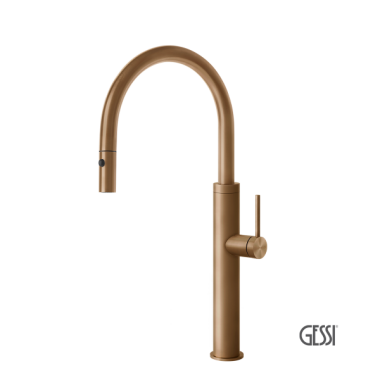 GESSI ΜΠΑΤΑΡΙΑ ΚΟΥΖΙΝΑΣ WARM BRONZE BRUSHED PVD 60022-726