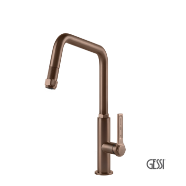 GESSI OFFICINE ΜΠΑΤΑΡΙΑ ΝΕΡΟΧΥΤΗ COPPER BRUSHED PVD 