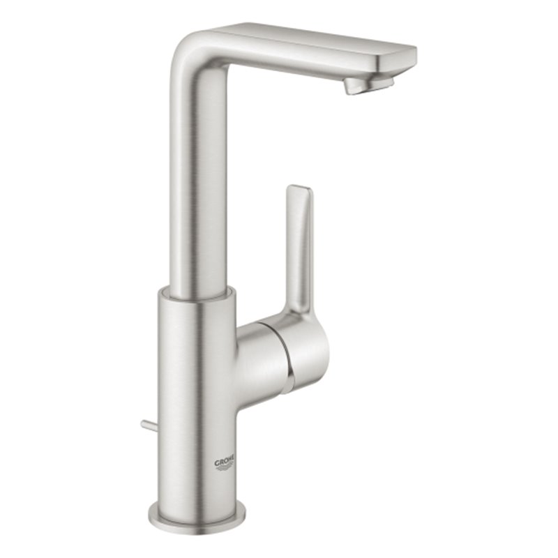 GROHE LINEAR ΨΗΛΗ ΜΠΑΤΑΡΙΑ ΝΙΠΤΗΡΑ ΜΠΑΝΙΟΥ INOX 