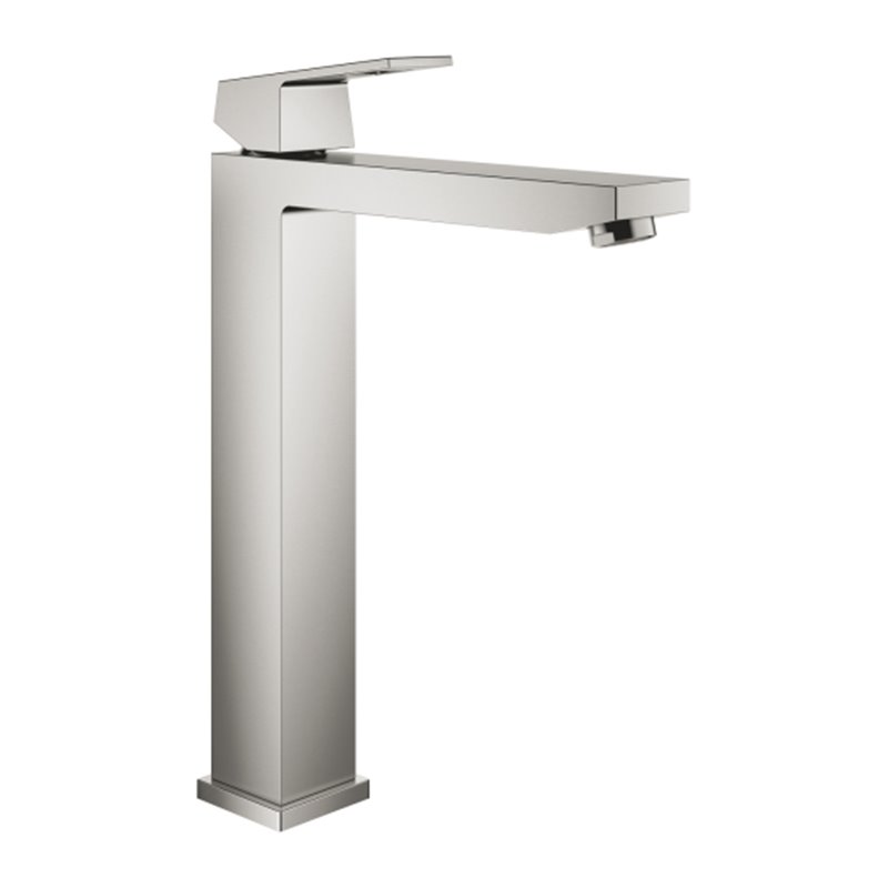 GROHE EUROCUBE DC ΨΗΛΗ ΜΠΑΤΑΡΙΑ ΝΙΠΤΗΡΑ INOX