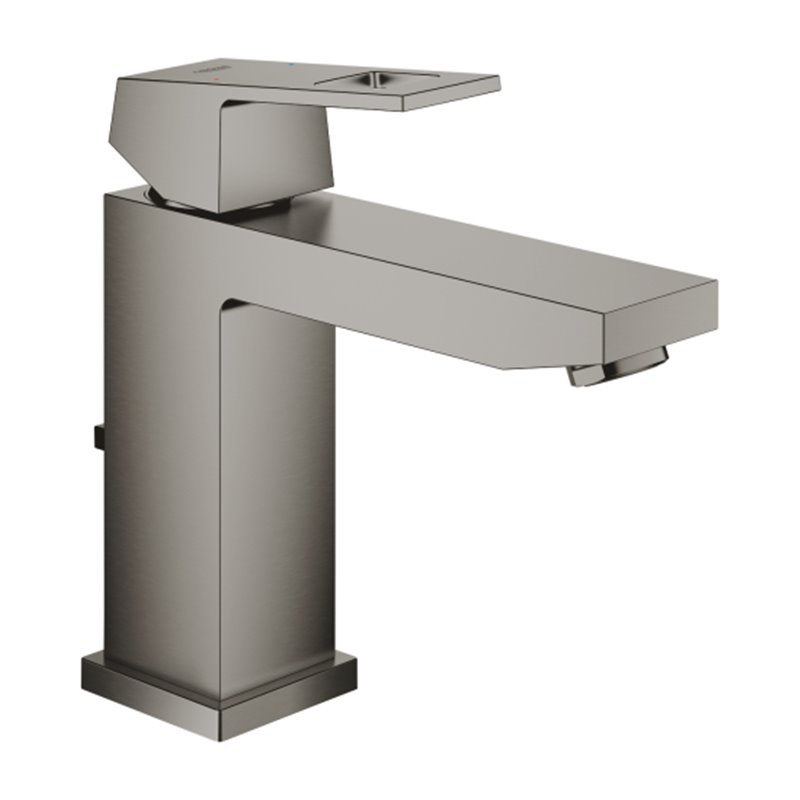 GROHE EUROCUBE ΜΠΑΤΑΡΙΑ ΝΙΠΤΗΡΑ ΜΠΑΝΙΟΥ GRAPHITE MATT 