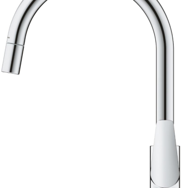 GROHE BAUEDGE ΜΠΑΤΑΡΙΑ ΚΟΥΖΙΝΑΣ ΜΕ ΨΗΛΟ ΡΟΥΞΟΥΝΙ ΚΑΙ ΝΤΟΥΣ