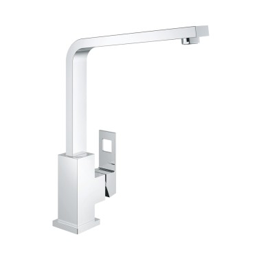 GROHE EUROCUBE ΜΠΑΤΑΡΙΑ ΚΟΥΖΙΝΑΣ ΜΕ ΨΗΛΟ ΡΟΥΞΟΥΝΙ CHROME 