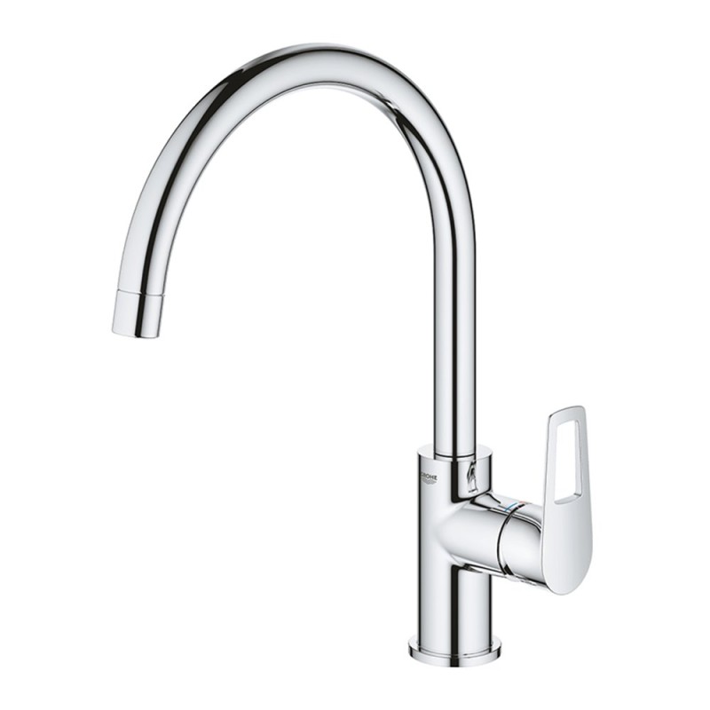 GROHE BAULOOP ΨΗΛΗ ΜΠΑΤΑΡΙΑ ΚΟΥΖΙΝΑΣ CHROME 