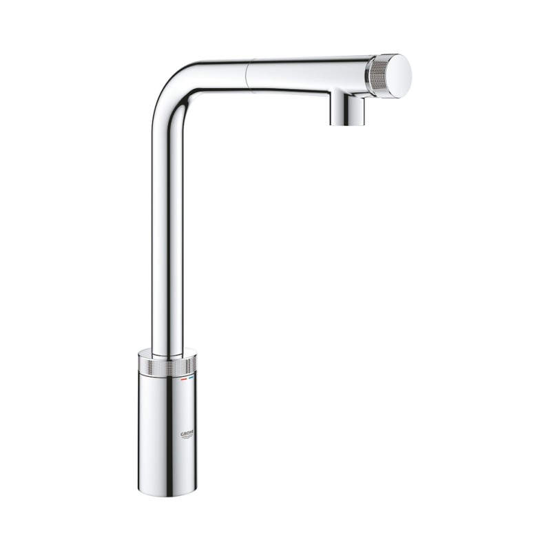 GROHE MINTA SMART CONTROL ΜΠΑΤΑΡΙΑ ΚΟΥΖΙΝΑΣ CHROME 