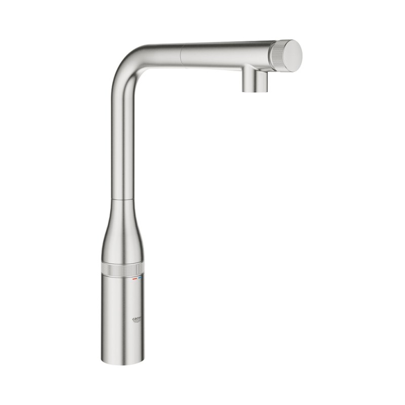 GROHE ESSENCE SMART CONTROL ΜΠΑΤΑΡΙΑ ΚΟΥΖΙΝΑΣ CHROME MATT 