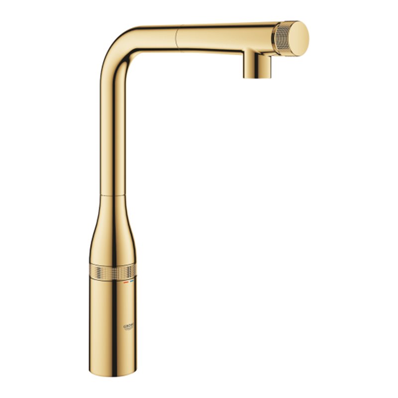 GROHE ESSENCE SMART CONTROL ΜΠΑΤΑΡΙΑ ΚΟΥΖΙΝΑΣ GOLD 