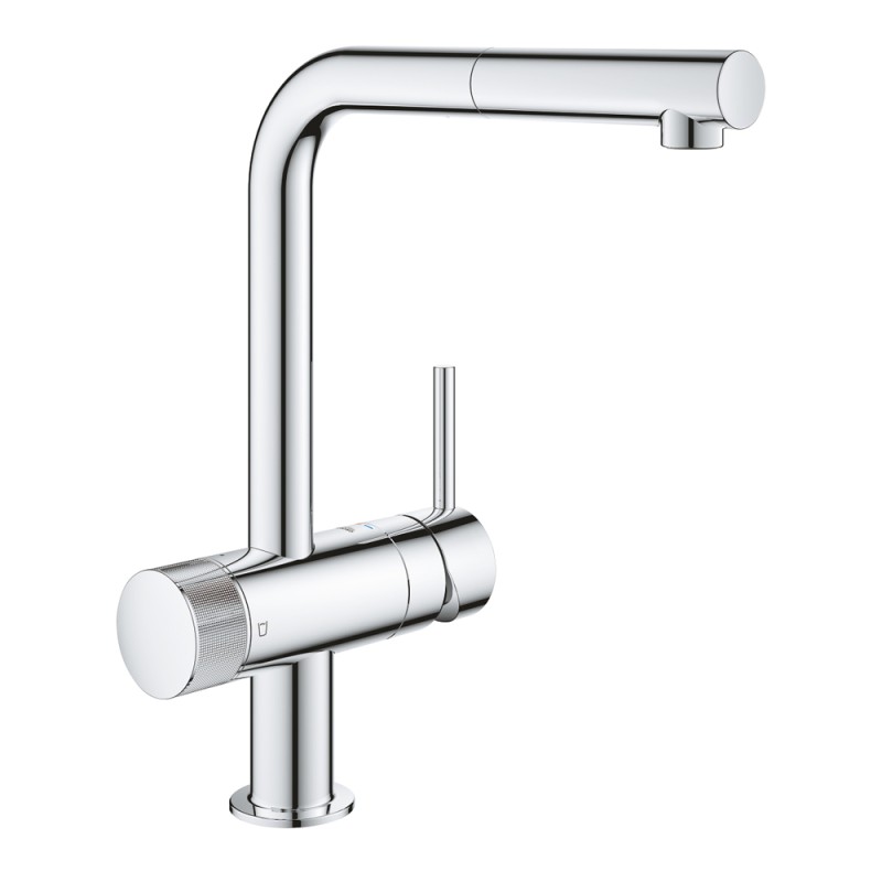 GROHE BLUE PURE ΜΠΑΤΑΡΙΑ ΚΟΥΖΙΝΑΣ ΓΙΑ ΦΙΛΤΡΟ ΝΕΡΟΥ CHROME 