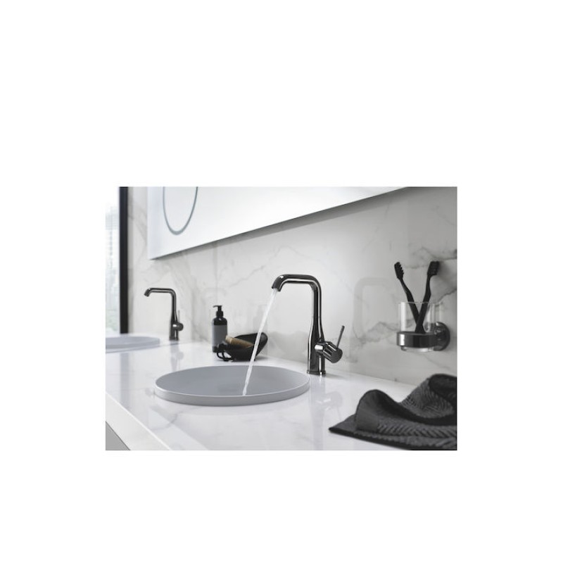 GROHE ESSENCE NEW ΨΗΛΗ ΜΠΑΤΑΡΙΑ ΝΙΠΤΗΡΑ GRAPHITE MATT 