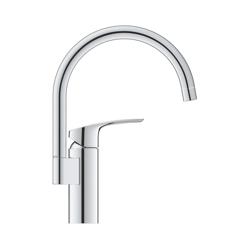 GROHE EUROSMART ΜΠΑΤΑΡΙΑ ΚΟΥΖΙΝΑΣ ΜΕ ΨΗΛΟ ΡΟΥΞΟΥΝΙ CHROME 