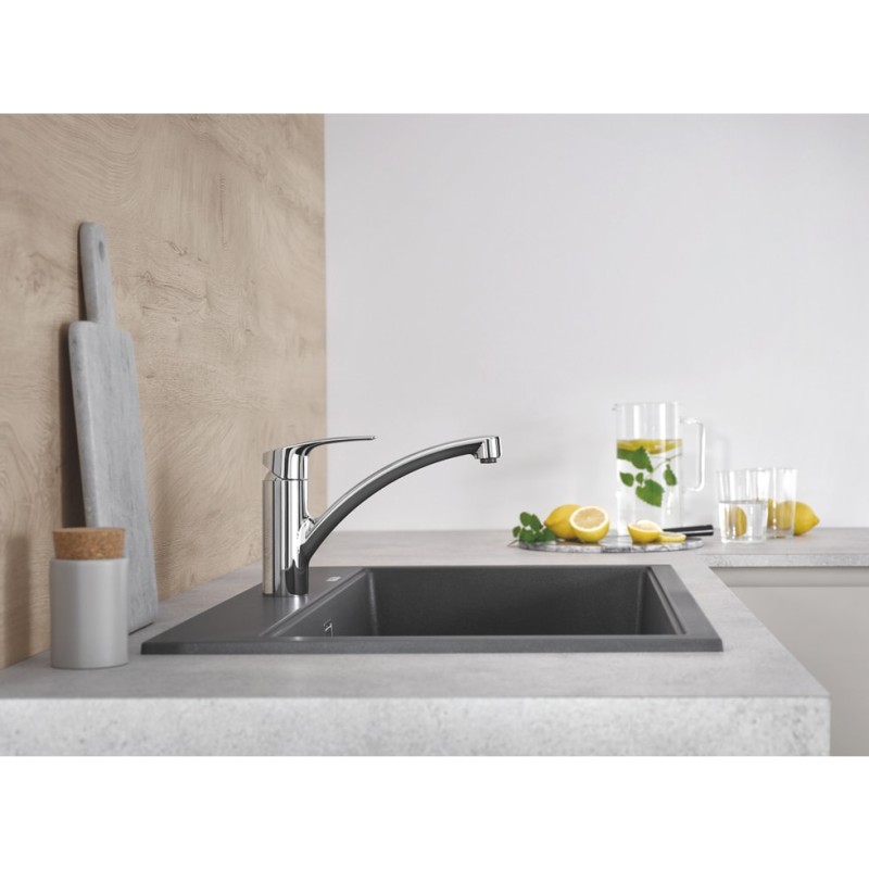 GROHE EUROSMART ΜΠΑΤΑΡΙΑ ΚΟΥΖΙΝΑΣ CHROME 