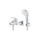 GROHE EUROSMART ΜΠΑΤΑΡΙΑ ΛΟΥΤΡΟΥ ΠΛΗΡΗΣ CHROME 