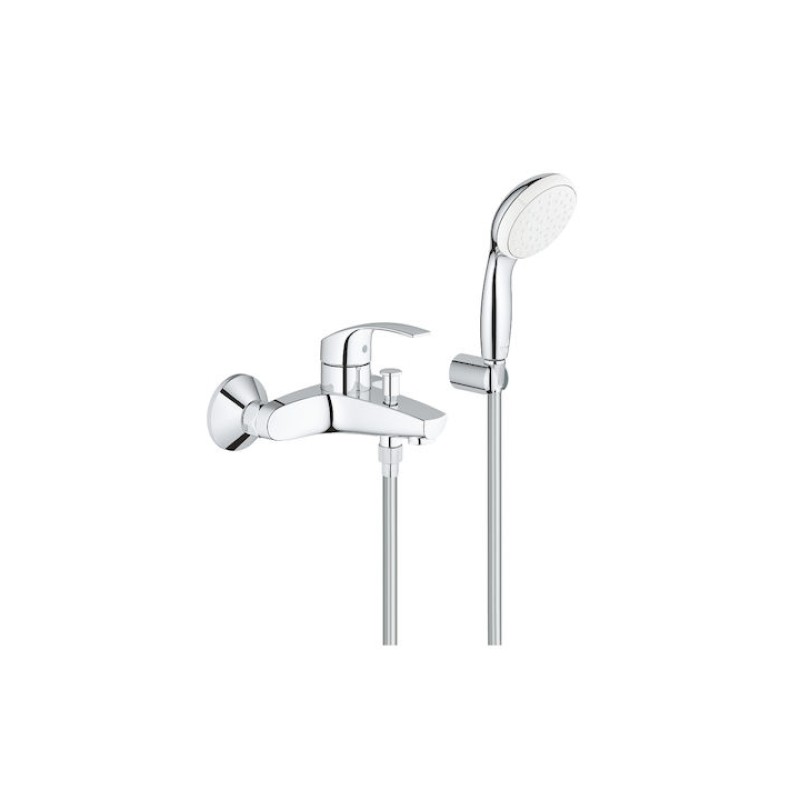 GROHE EUROSMART ΜΠΑΤΑΡΙΑ ΛΟΥΤΡΟΥ ΠΛΗΡΗΣ CHROME 