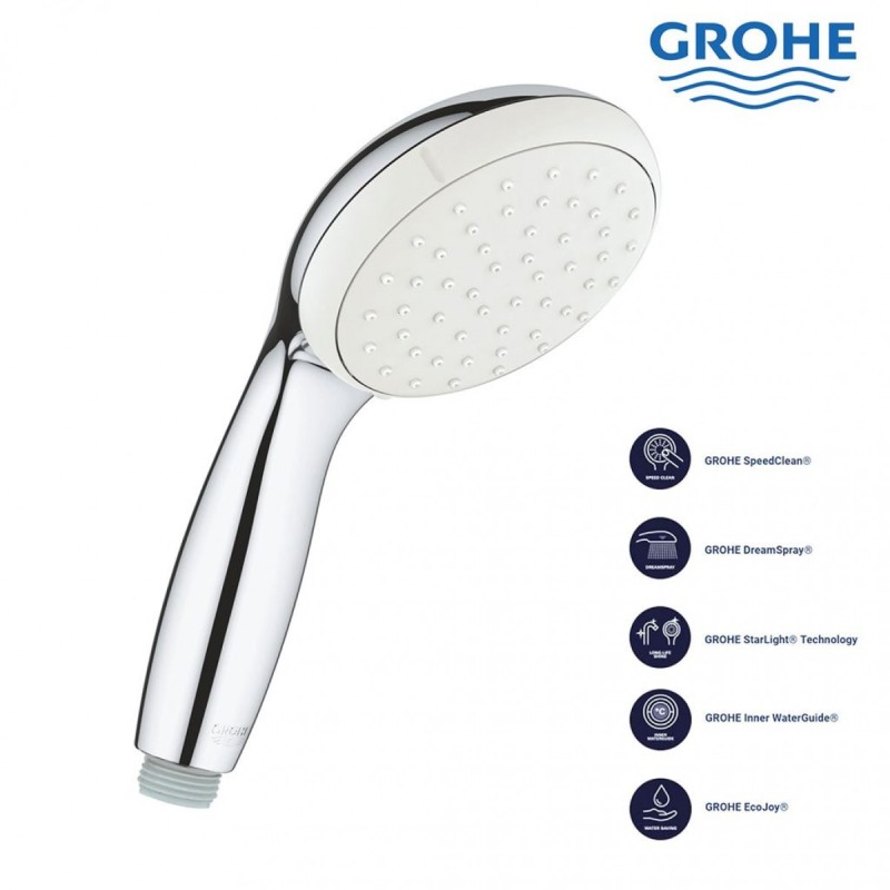 GROHE EUROSMART ΜΠΑΤΑΡΙΑ ΛΟΥΤΡΟΥ ΠΛΗΡΗΣ CHROME 