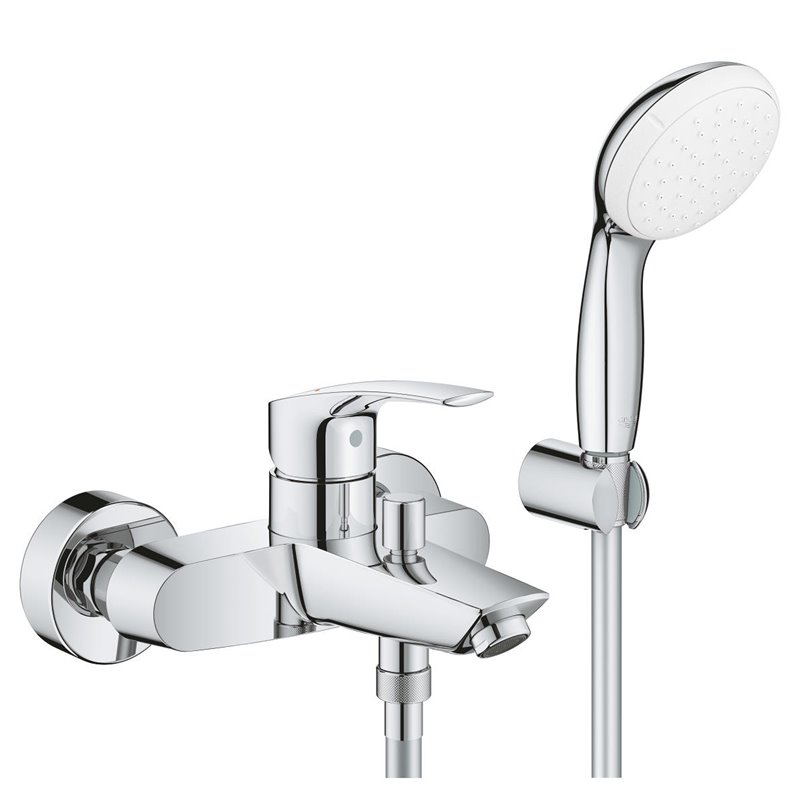 GROHE EUROSMART ΜΠΑΤΑΡΙΑ ΛΟΥΤΡΟΥ ΠΛΗΡΗΣ CHROME 