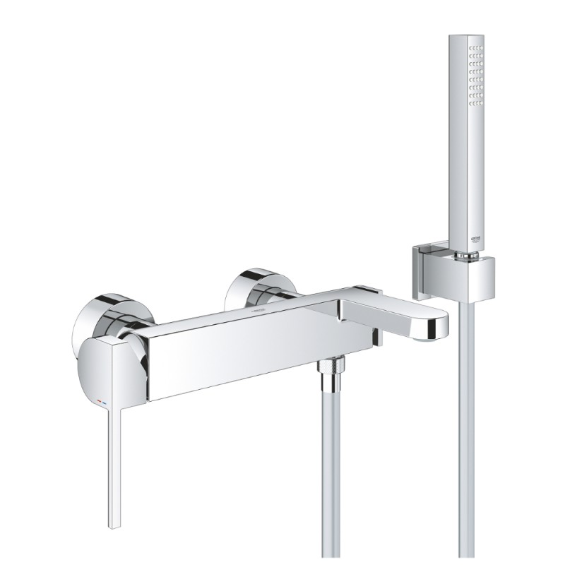 GROHE PLUS ΜΠΑΤΑΡΙΑ ΛΟΥΤΡΟΥ ΠΛΗΡΗΣ CHROME 