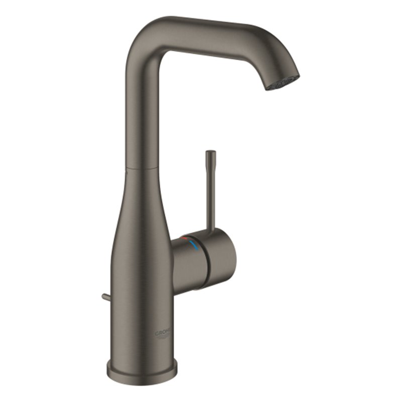 GROHE ESSENCE NEW ΨΗΛΗ ΜΠΑΤΑΡΙΑ ΝΙΠΤΗΡΑ ΜΠΑΝΙΟΥ GRAPHITE MATT 