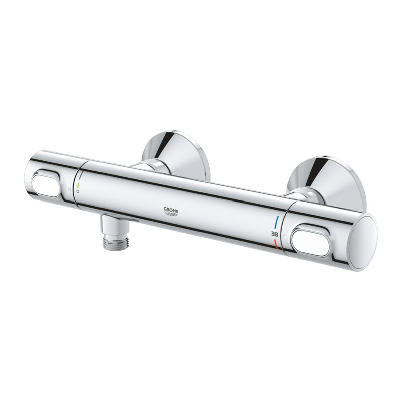 GROHE ΜΠΑΤΑΡΙΑ ΝΤΟΥΣΙΕΡΑΣ ΘΕΡΜΟΣΤΑΤΙΚΗ (ΣΩΜΑ) GROTHERM 500 CHROME