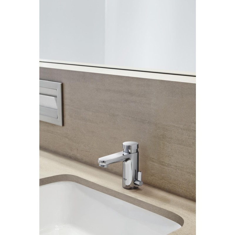 GROHE EUROSMART COSMOPOLITAN ΑΥΤΟΚΛΕΙΟΜΕΝΗ ΑΝΑΜΕΙΚΤΙΚΗ ΜΠΑΤΑΡΙΑ ΝΙΠΤΗΡΑ CHROME 