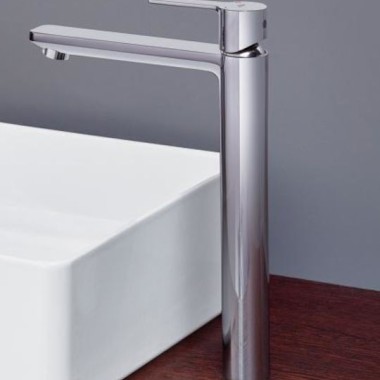 GROHE LINEARE ΨΗΛΗ ΜΠΑΤΑΡΙΑ ΝΙΠΤΗΡΑ CHROME 