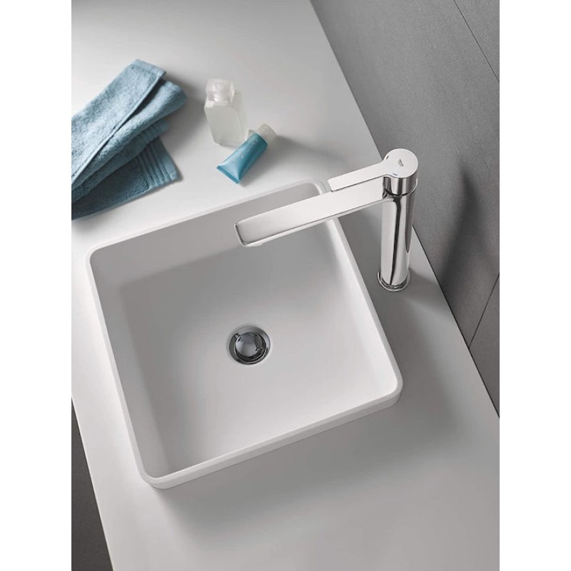 GROHE LINEARE ΨΗΛΗ ΜΠΑΤΑΡΙΑ ΝΙΠΤΗΡΑ CHROME 