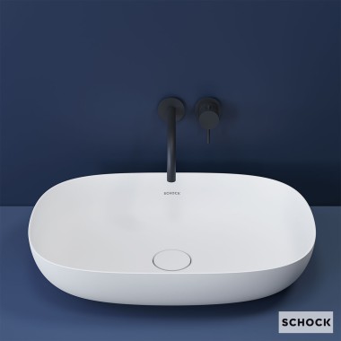 SCHOCK BATH MINERALICAST R LIGHT, ΕΠΙΚΑΘΗΜΕΝΟΣ ΝΙΠΤΗΡΑΣ, WHITE MATT, 68503-301