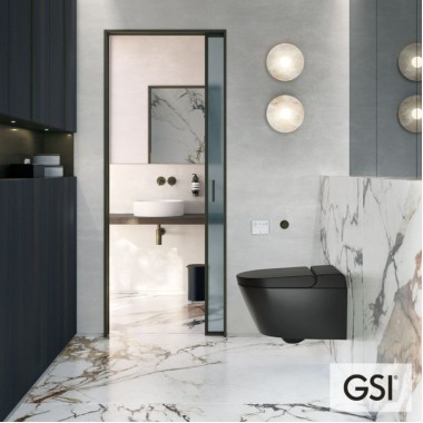 GSI WCLEAN SWIRL ΚΡΕΜΑΣΤΗ ΛΕΚΑΝΗ ME ΕΝΣΩΜΑΤΩΜΕΝΟ ΗΛΕΚΤΡΟΝΙΚΟ ΜΠΙΝΤΕ ΚΑΙ ΑΠΟΣΠΩΜΕΝΟ ΚΑΛΥΜΜΑ SOFT CLOSE, 7418K-401