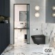 GSI WCLEAN SWIRL ΚΡΕΜΑΣΤΗ ΛΕΚΑΝΗ ME ΕΝΣΩΜΑΤΩΜΕΝΟ ΗΛΕΚΤΡΟΝΙΚΟ ΜΠΙΝΤΕ ΚΑΙ ΑΠΟΣΠΩΜΕΝΟ ΚΑΛΥΜΜΑ SOFT CLOSE, 7418K-401