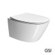 GSI MODO PLUS 8415 SWIRL, ΚΡΕΜΑΣΤΗ ΛΕΚΑΝΗ,ΚΑΛΥΜΜΑ SLIM SOFT CLOSE, WHITE, 54 CM, 841500SC-300