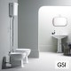 GSI CLASSIC HIGH LEVEL, ΕΠΙΔΑΠΕΔΙΑ ΠΙΣΩΣΤΟΜΙΑ ΛΕΚΑΝΗ, WHITE, 62-68 CM, 871100H-xxx